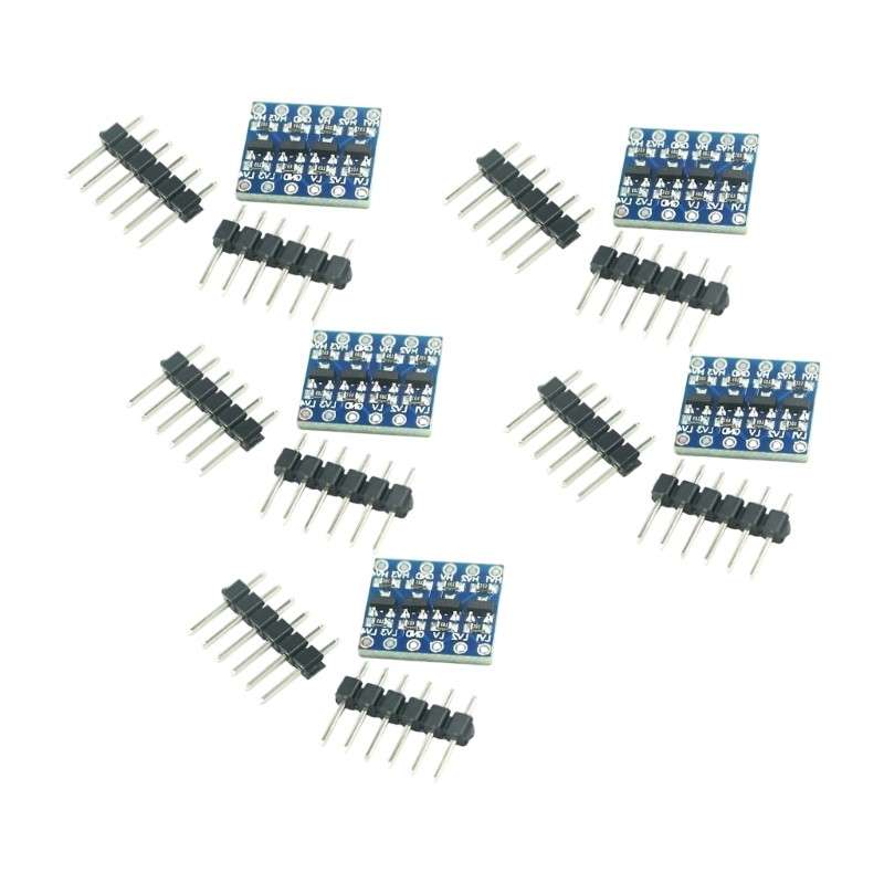 Mixed Device Level Converters Board 3.3V to 5V Shifter with UART I2C and Header