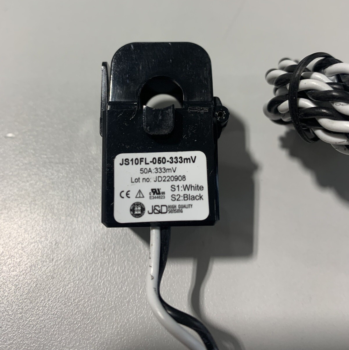 J&D Solar Edge JS10FL-050-333mV 50A Split Core Current Transformer *3-PACK *NEW*
