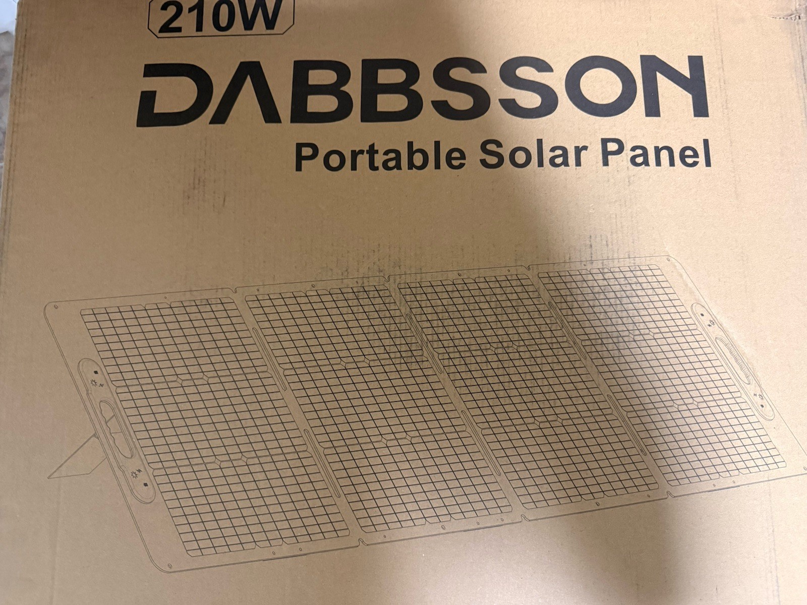Dabbsson DBS2300 Portable Power Station with 210W Solar Panel