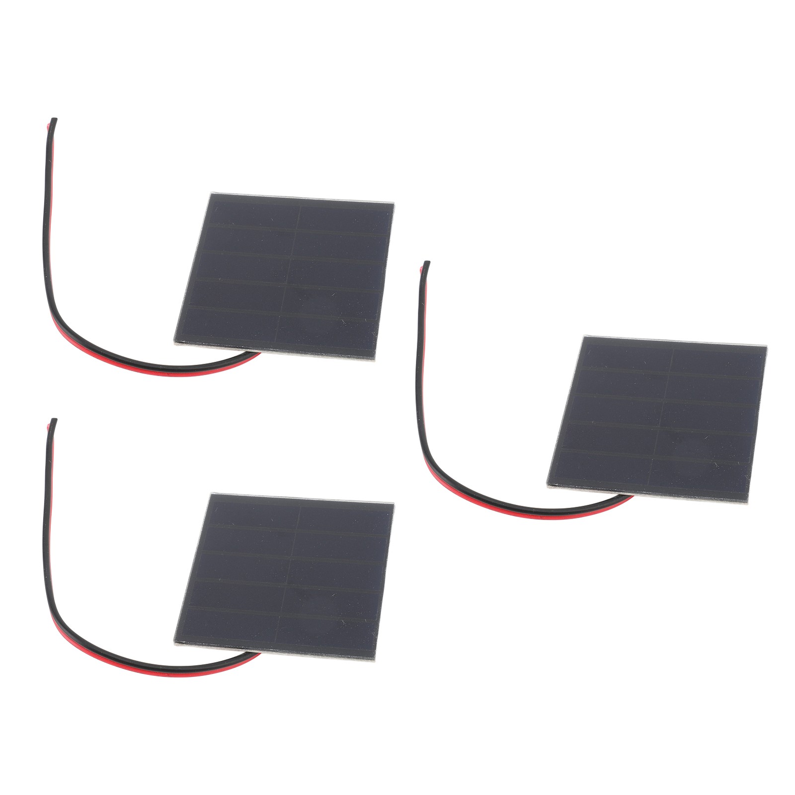 ˜3 Set Small Solar Panels Professional 1W Monocrystalline Silicon High Effici