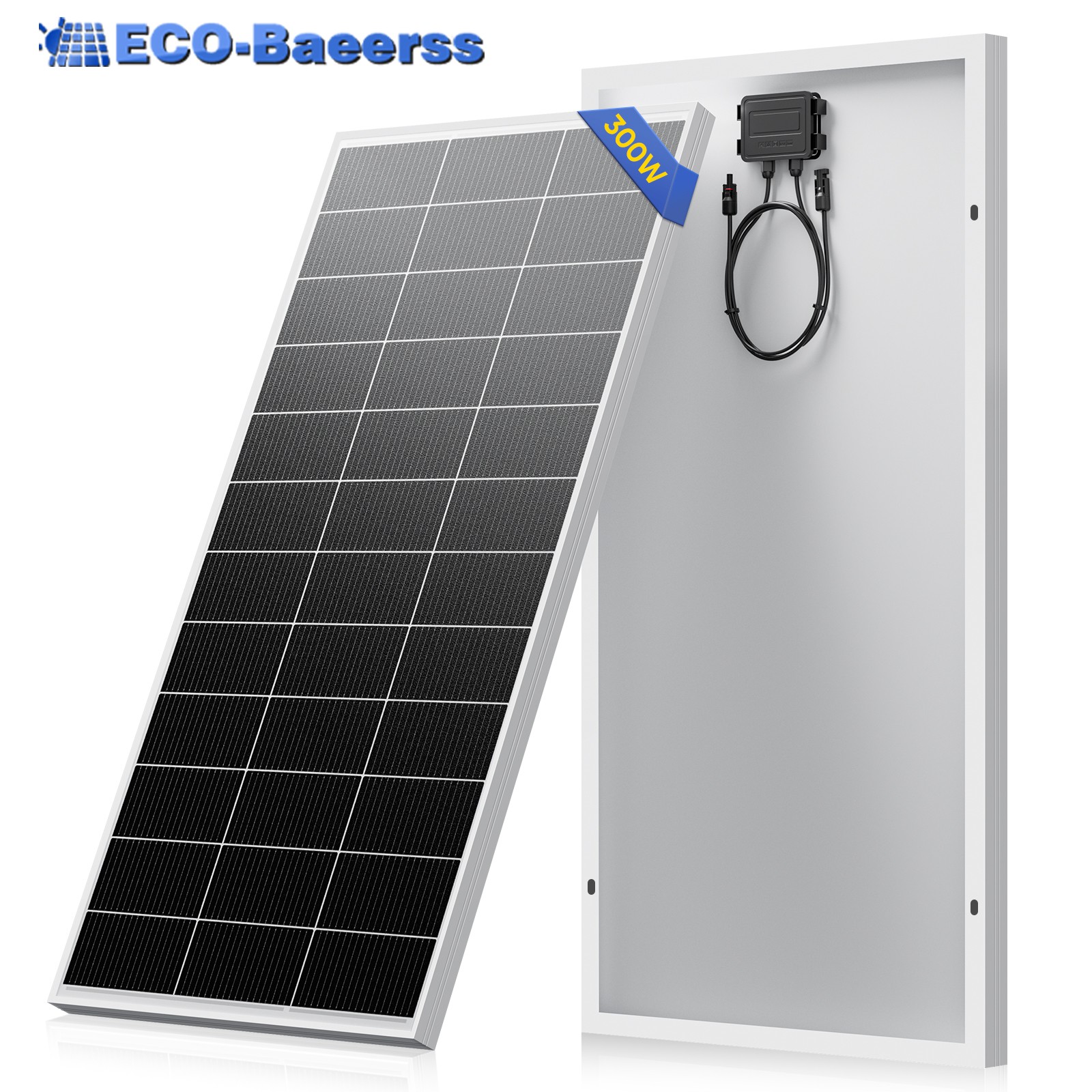 300W 600W 900W Mono Solar Panel 12V24V Charger Off-Grid Battery Power RV Boat PV