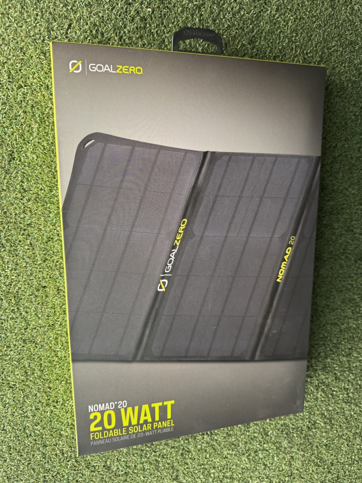 Goal Zero Nomad 20 Foldable Solar Panel. Charge phone, GPS + MORE. New! Sealed