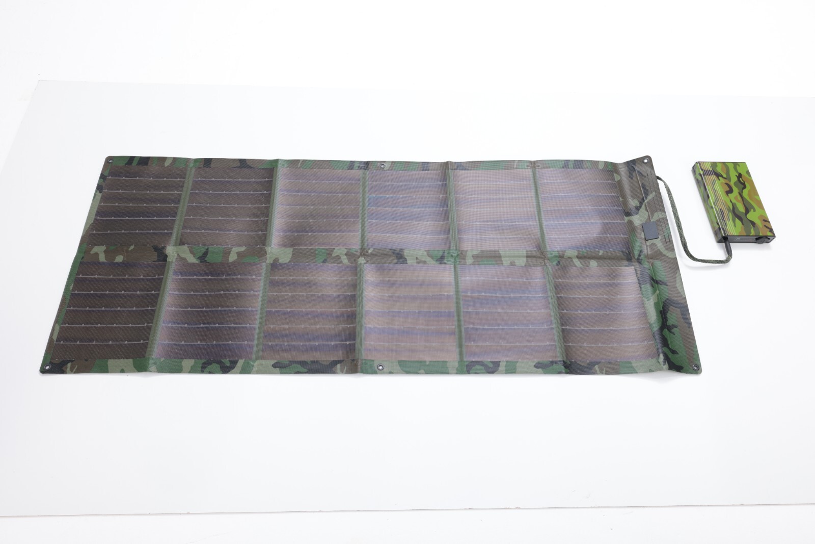 Powerenz® Portable Solar Power System | Complete System | Green Camouflage