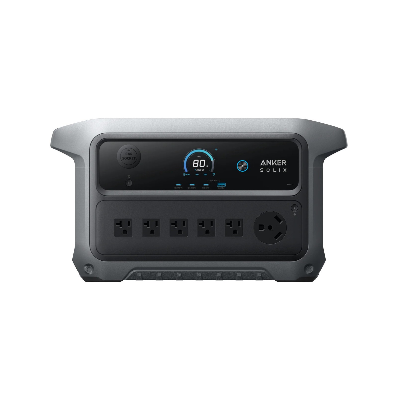 Anker SOLIX C2000 Gen 2 + 400W Solar Panel + Alternator Charger