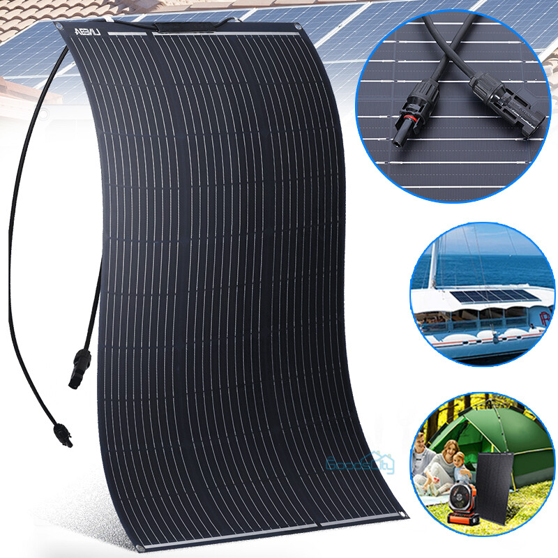 Flex 200W 300W 400W Mono Solar Panel for Boat, RV, and Outdoor Power Solutions