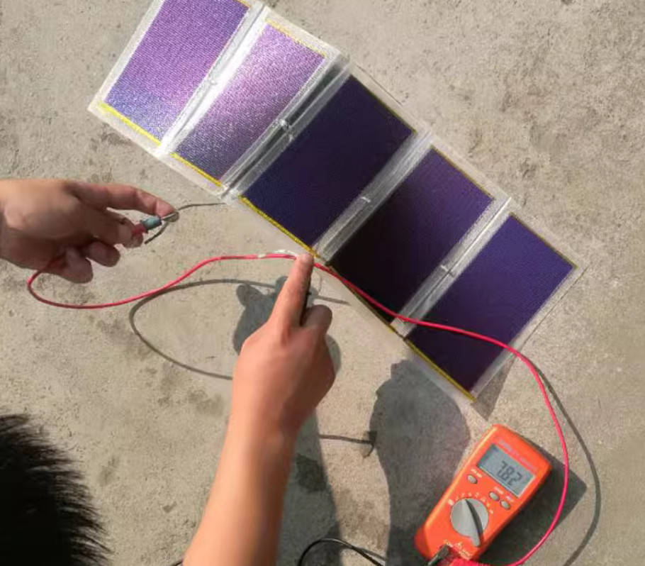 Flexible Solar Panel 1.41V x 5pcs 20cmx10.5cm Thin Film Solar Panel