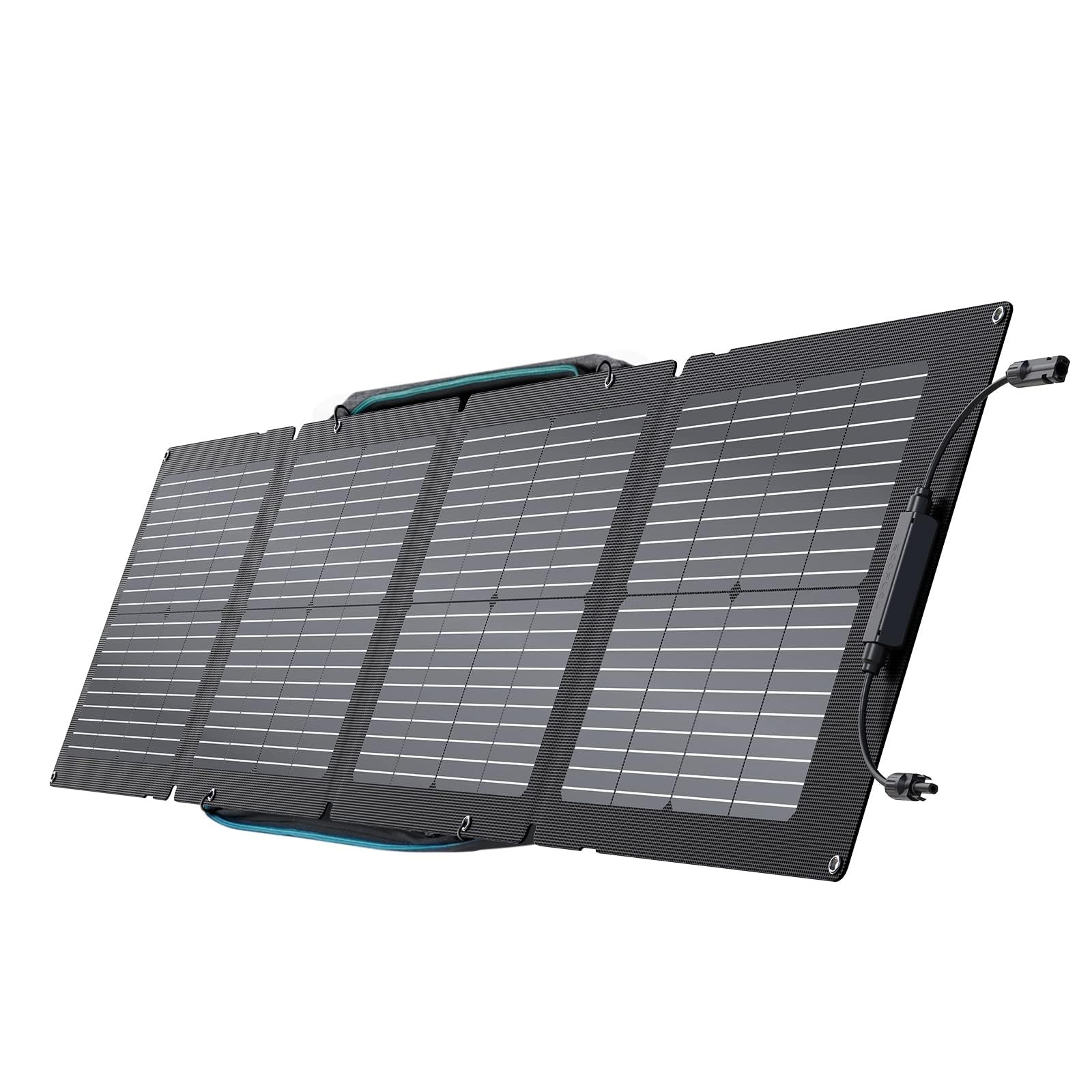 EF ECOFLOW 110W Portable Solar Panel, Foldable with Carry Case, High 23% Effi…