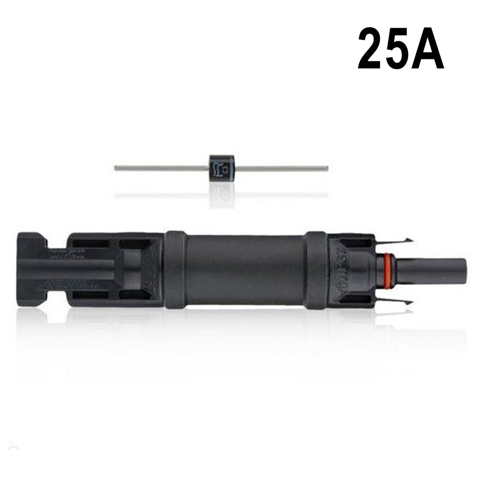 Solar Panel Fuse Holder And Fuse 25A Waterproof Inline PV Fuse Holder 1000VDC