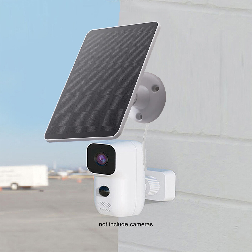 4W Solar Panel Charger for Ring Camera Spotlight & Stick Up Cam with 10ft Cable