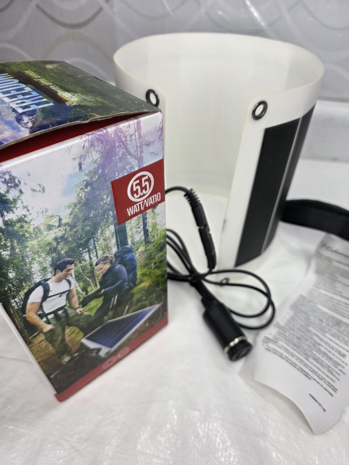 SCHUMACHER SP-550 Weather Proof Rollable Solar Panel Charger, 5.5W Works