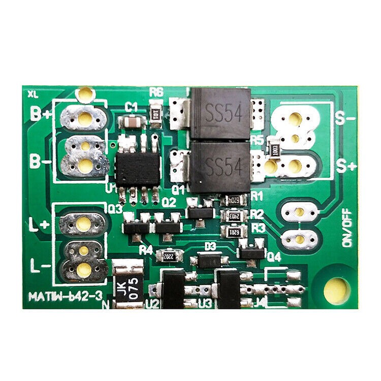 600mA/1000mA Photovoltaic Solar Controller Automatic Switch Circuit Board