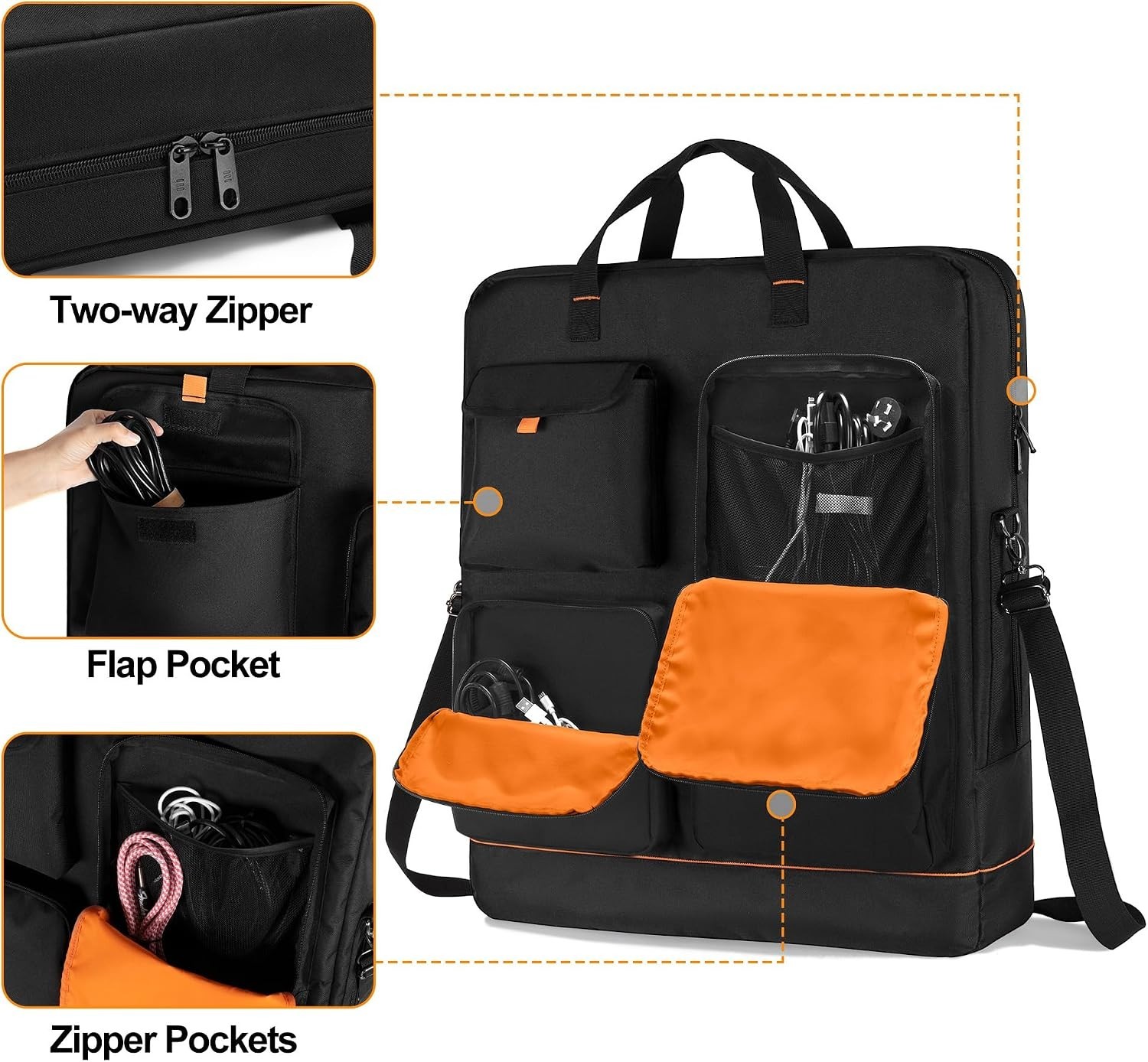 Solar Panel Storage Bag for Jackery & ZOUPW Panels