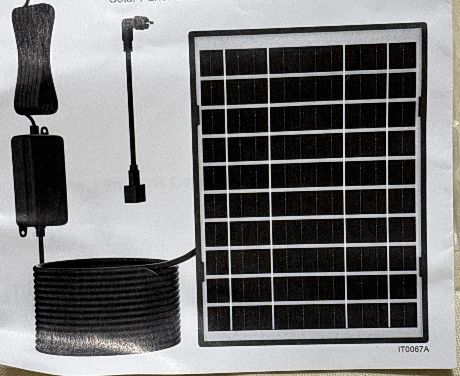 7W Solar Panel for Blink Outdoor Cameras, 3-Pack with 11.8Ft Cable & Mount