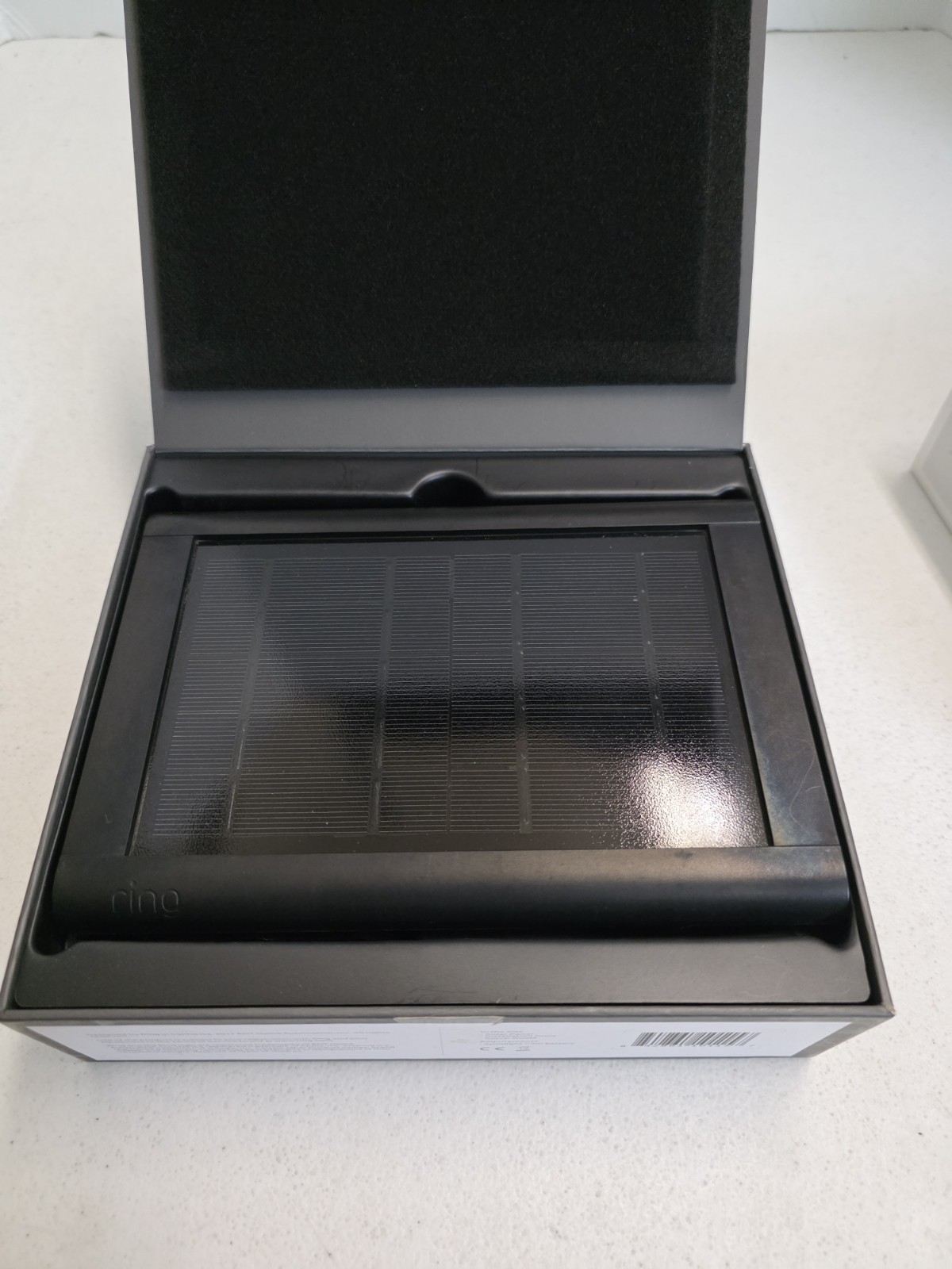 Ring Solar Panel Compatible with Spotlight Cam Battery & Stick Up Cam Battery BK