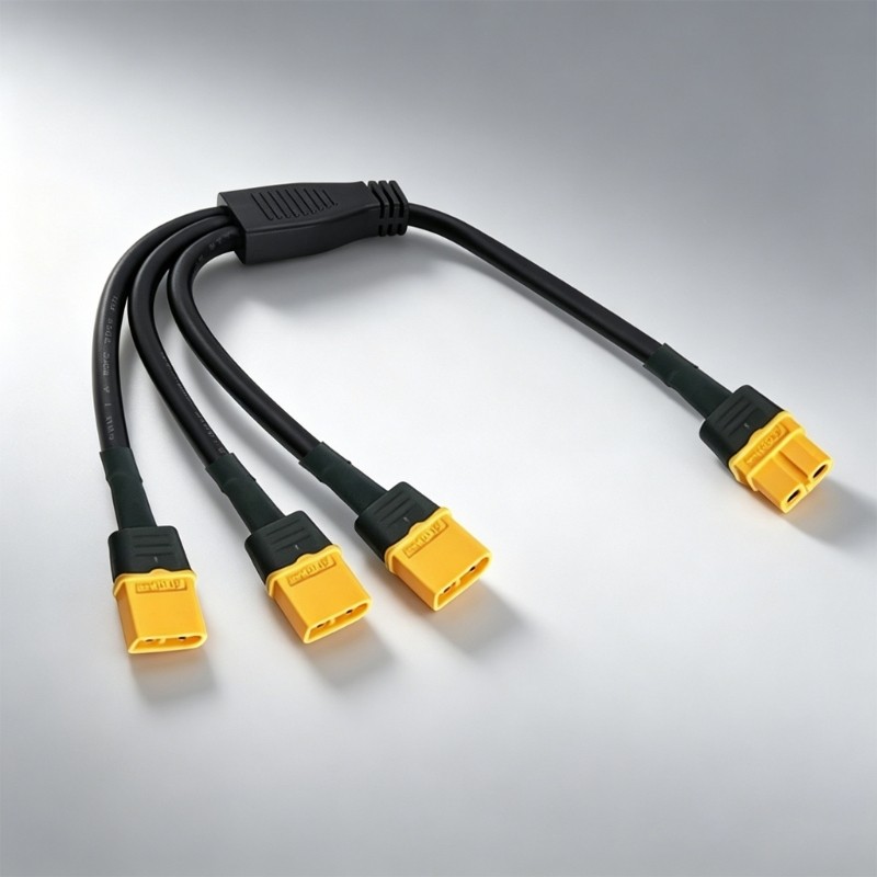 Yellow End XT60H Splitter Cable 35Cm for Solar Unit Cable Grouping