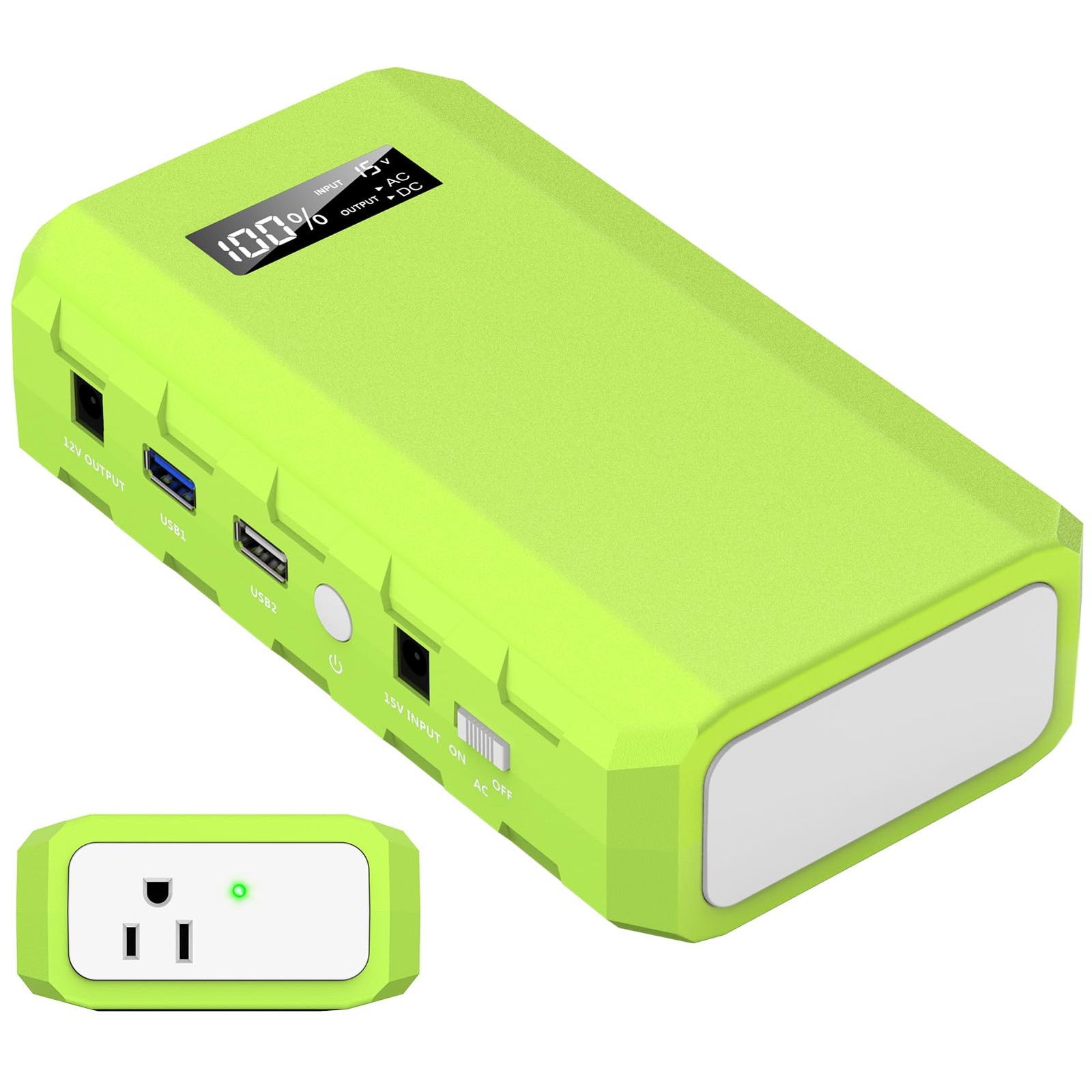 Portable Power Station with AC Outlet 120V, 24000mAh Laptop Charger Bank