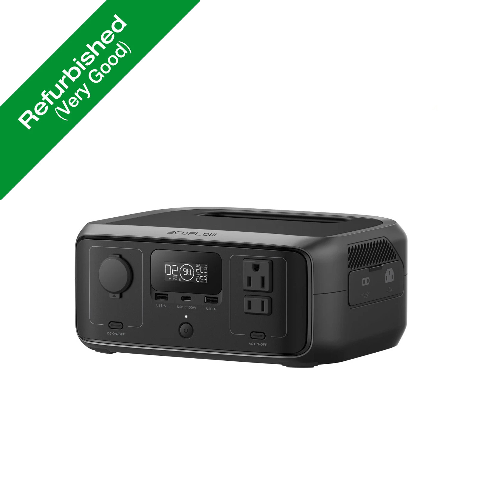 EcoFlow RIVER 3 245Wh Portable Power Station LiFePO4 Solar Generator Refurbished