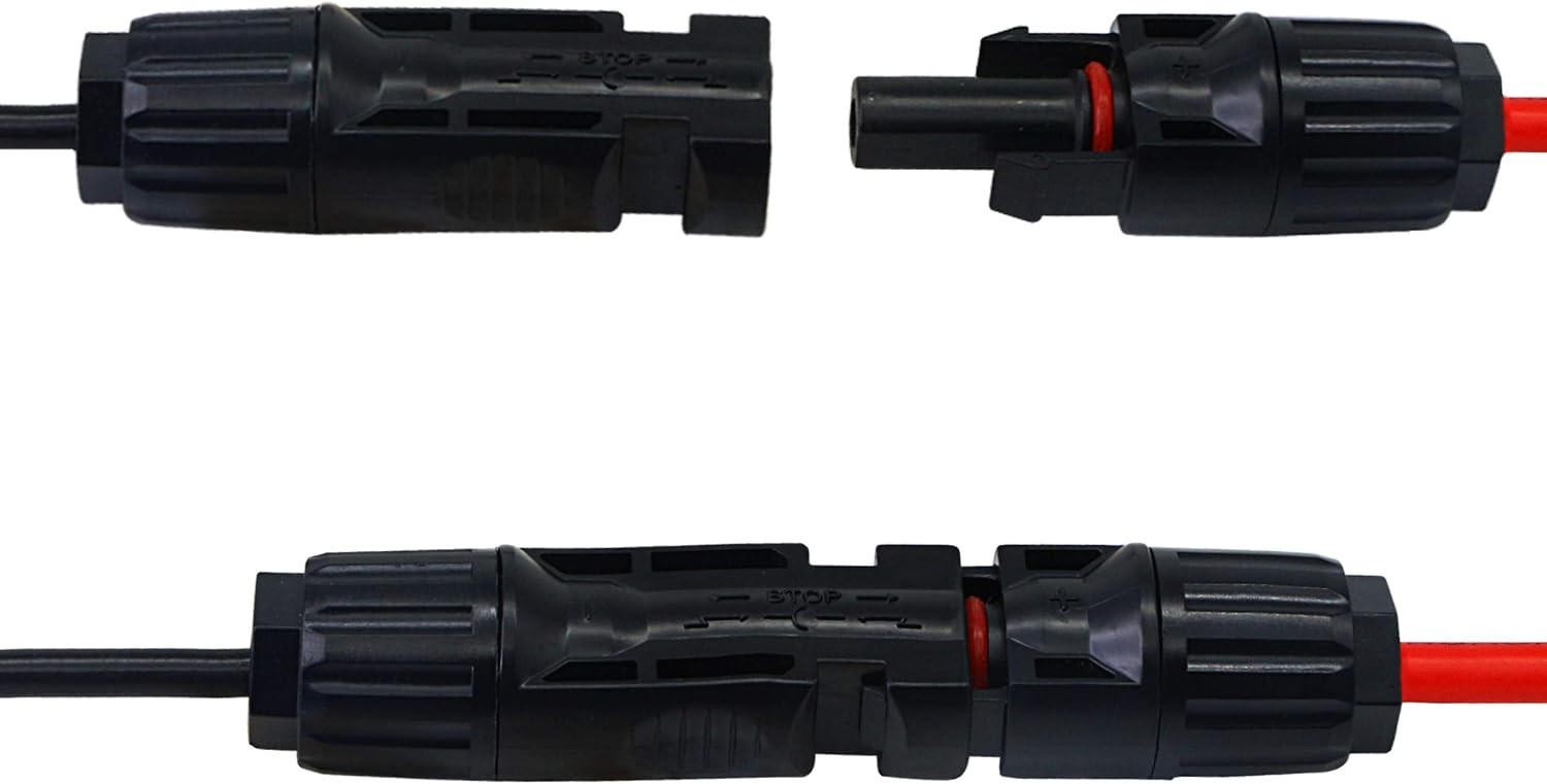 50cm 10AWG SAE Male Female Adapter Cable RV Solar