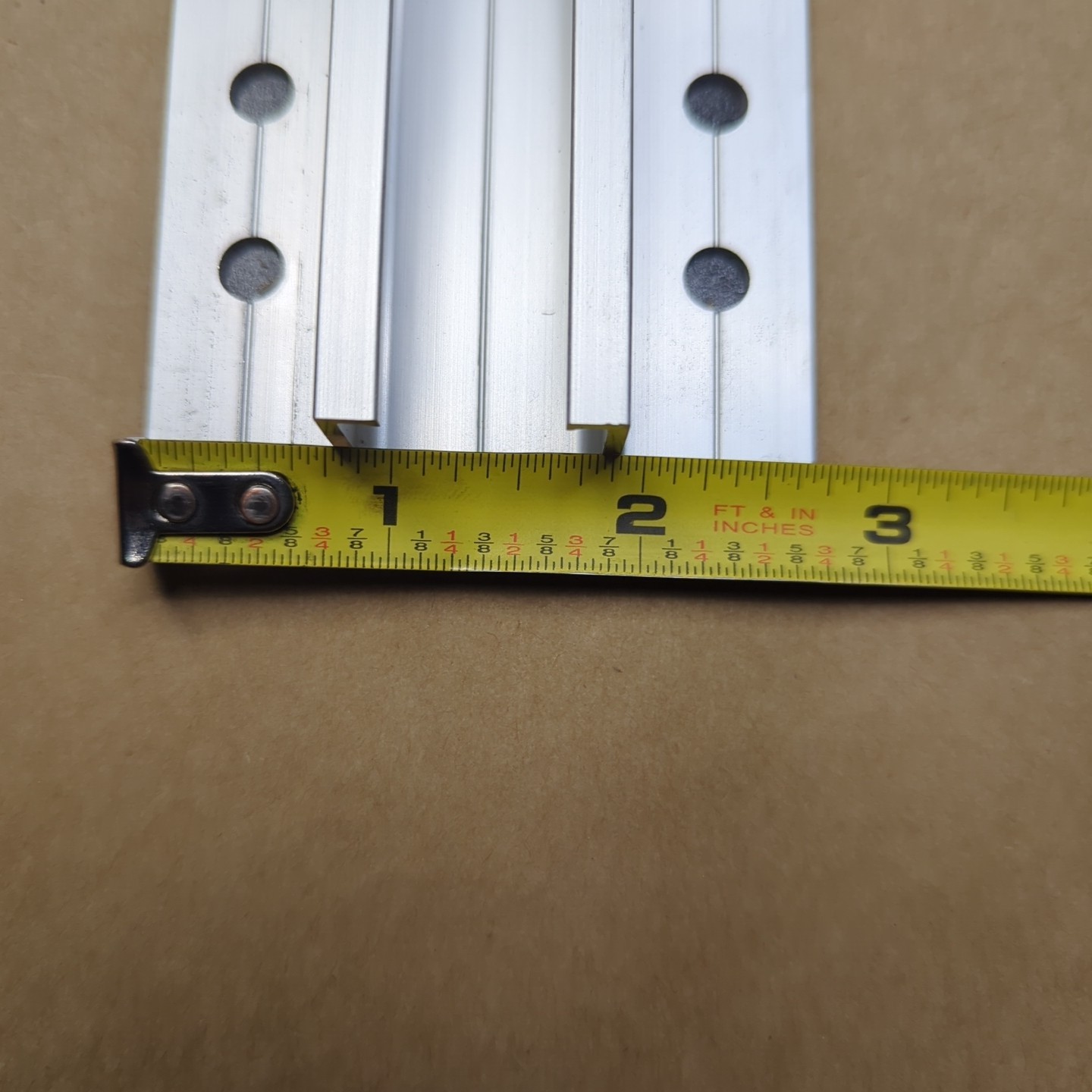 Solar Panel U Mini Rail Kit Mounting Bracket Aluminum For 4 Solar Panels 35mm