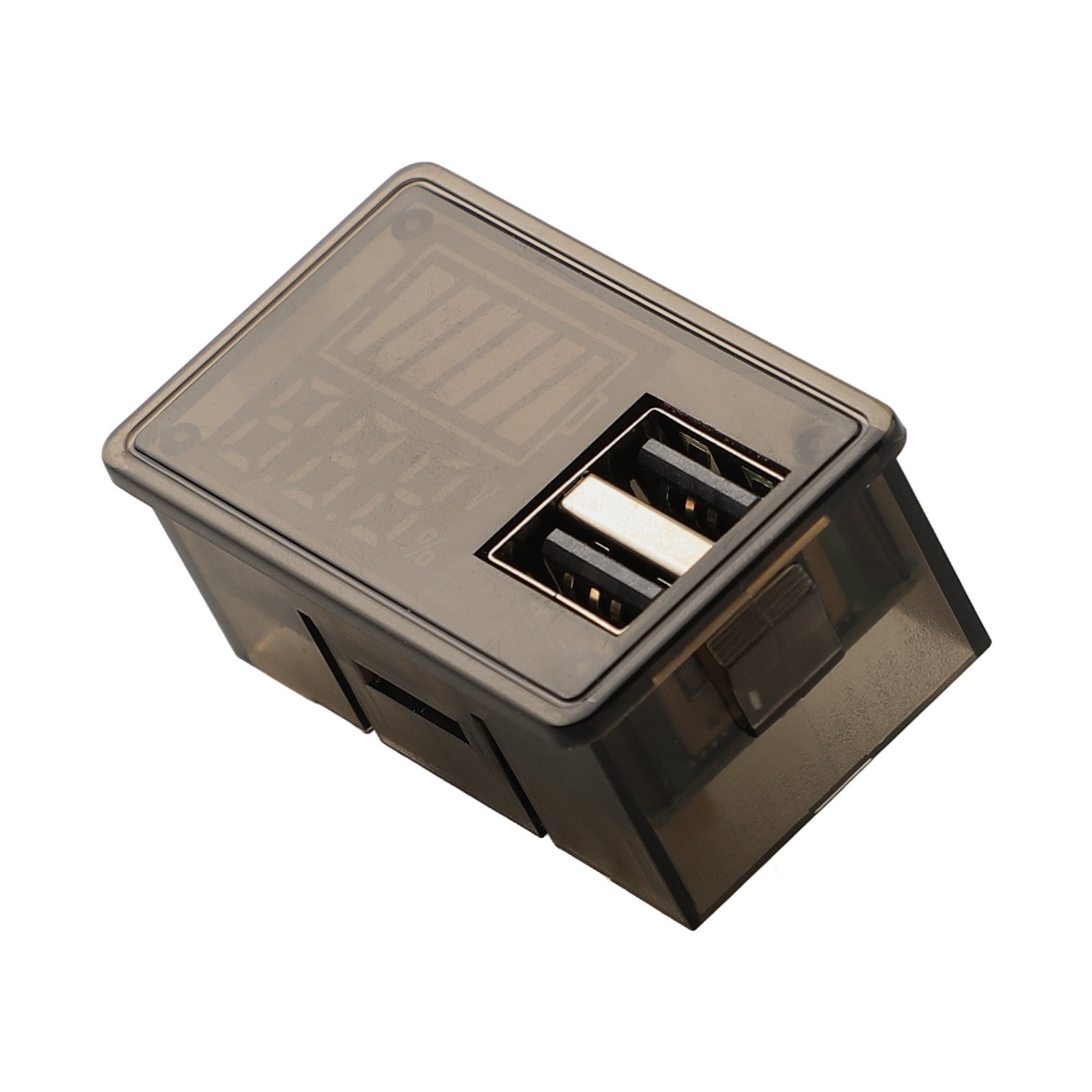 LED Digital Voltmeter DC8 30V with Dual USB Charger for Electronic Repairs