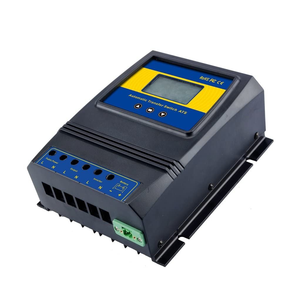 Dual Power Controller 50A 5500W DC 12V 24V 48V AC 110V 220V – Automatic