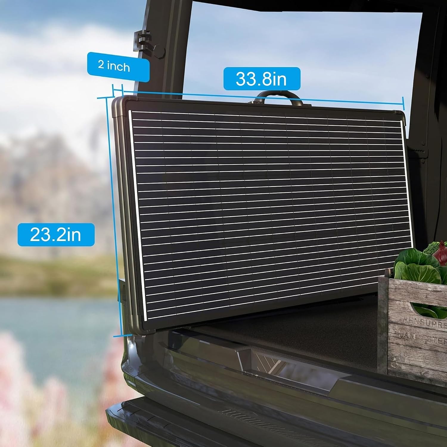 Versatile 200W Solar Panel Kit with 20A Controller – Perfect for RVs and Camping