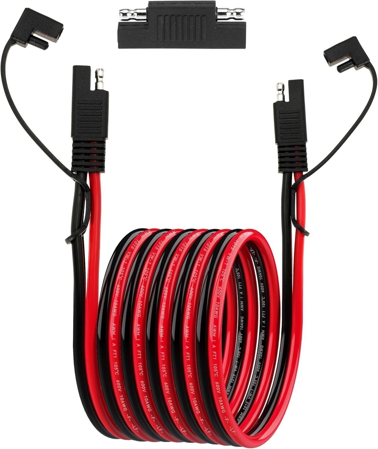 12FT 10AWG SAE Extension Cable,10 Gauge SAE Connector Cable for Solar RV