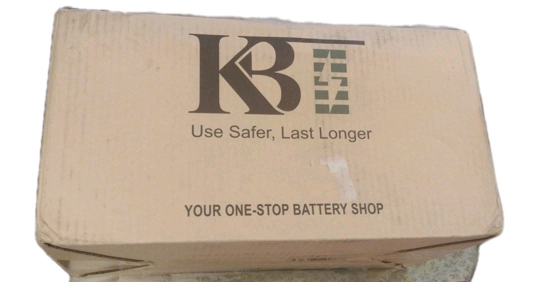 KBT 25.6V 6Ah Deep Cycle Rechargeable LiFePO4 Lithium Battery with Charger New