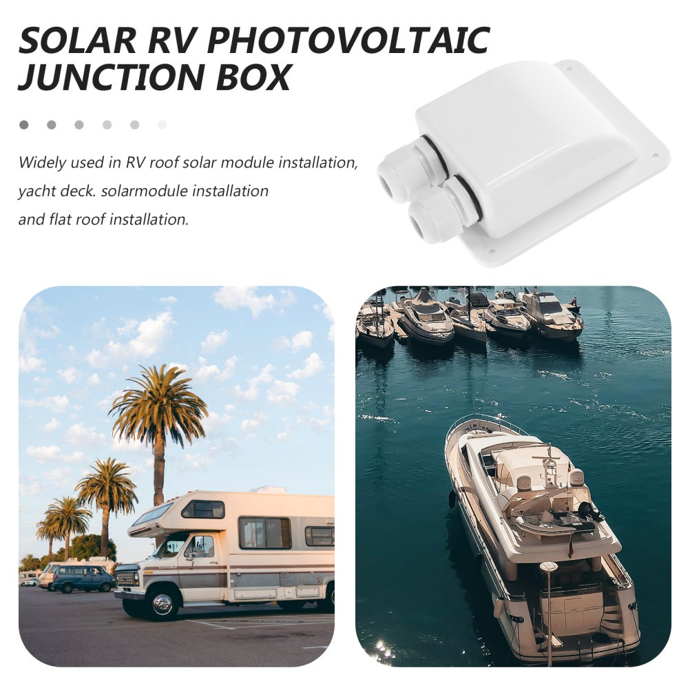 Solar Panel Cable Entry Gland Junction Box RV Roof Glands Single