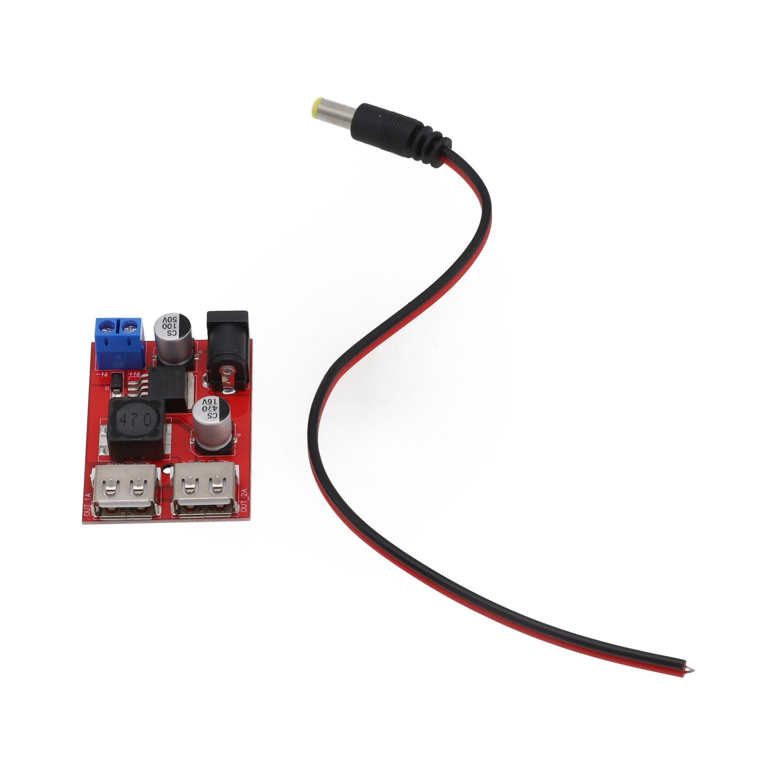 Efficient Solar Controller Charger with Dual USB Output and Wide Input Range