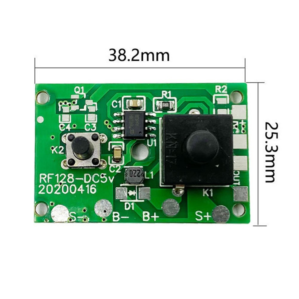 1 2V Solar Light String Circuit Board with Clear Installation Instruction