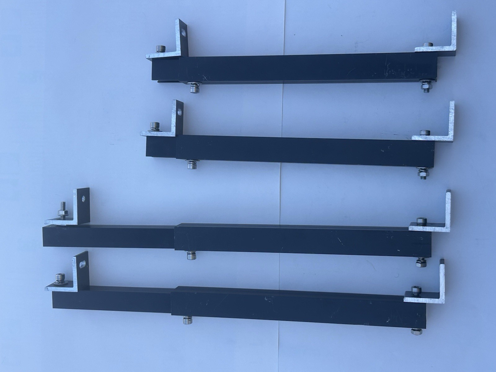 Adjustable Solar Panel Mount Brackets,with Tilt Legs on Flat Surface for RV,Roof
