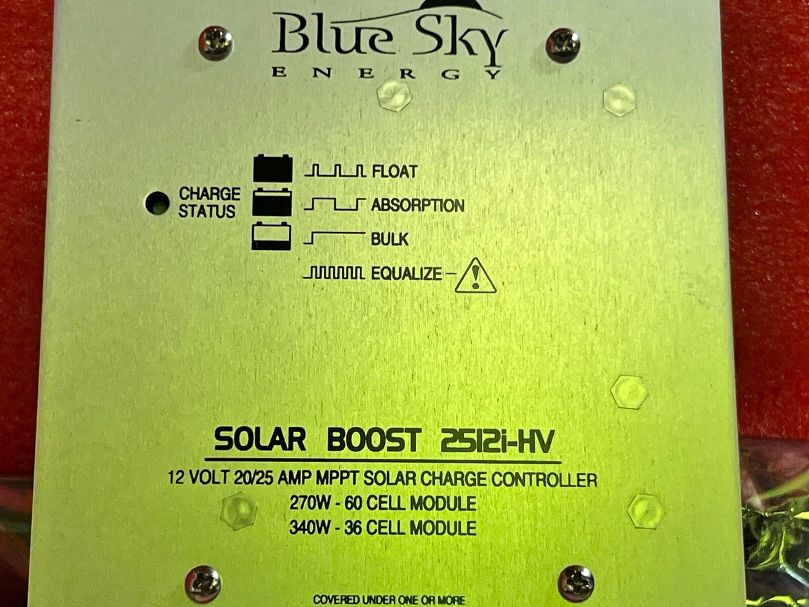 Blue Sky Energy Solar Boost 2512iX-HV MPPT Solar Charge Controller 25 Amp 12 V