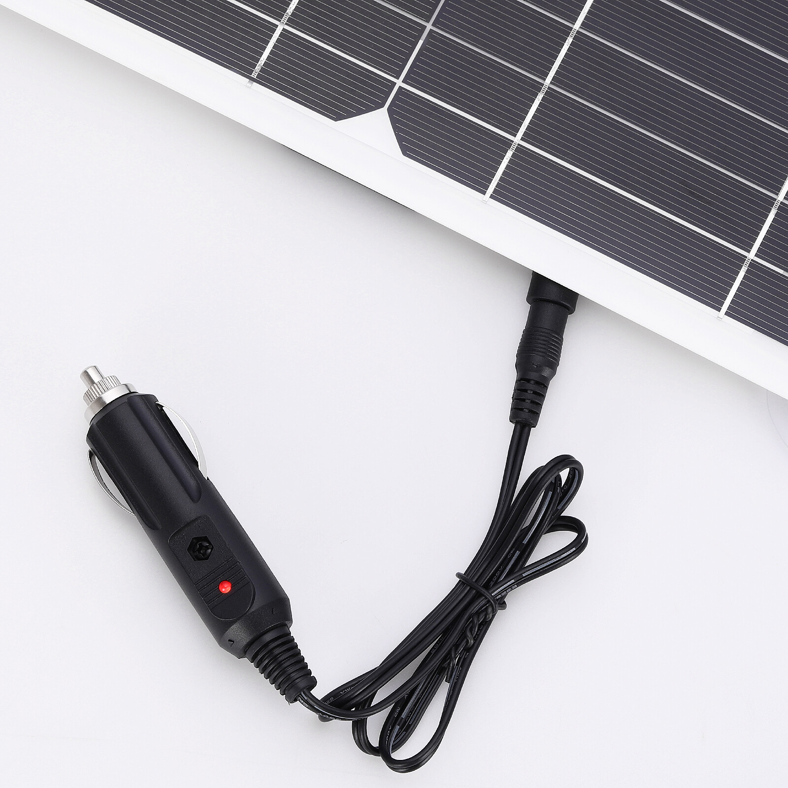 25 Watts Solar Panel 12V Trickle Charger Battery Charger Kit with Controller Lot