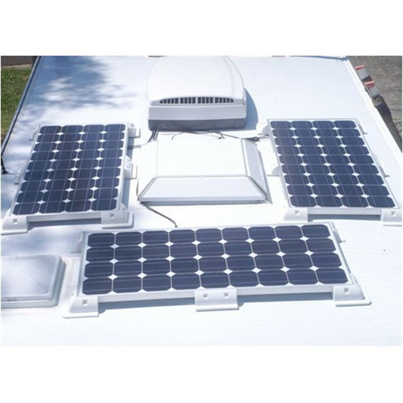 Solar Panel Corner Mounting Brackets Kit 7PCS Caravan Boat RV Vehicle Roof Mount
