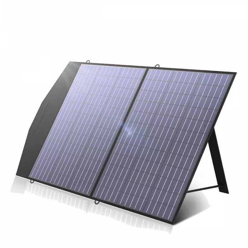 PUJIMAX 100W 18V Portable power station Foldable Solar Panel & Kits Solar Output