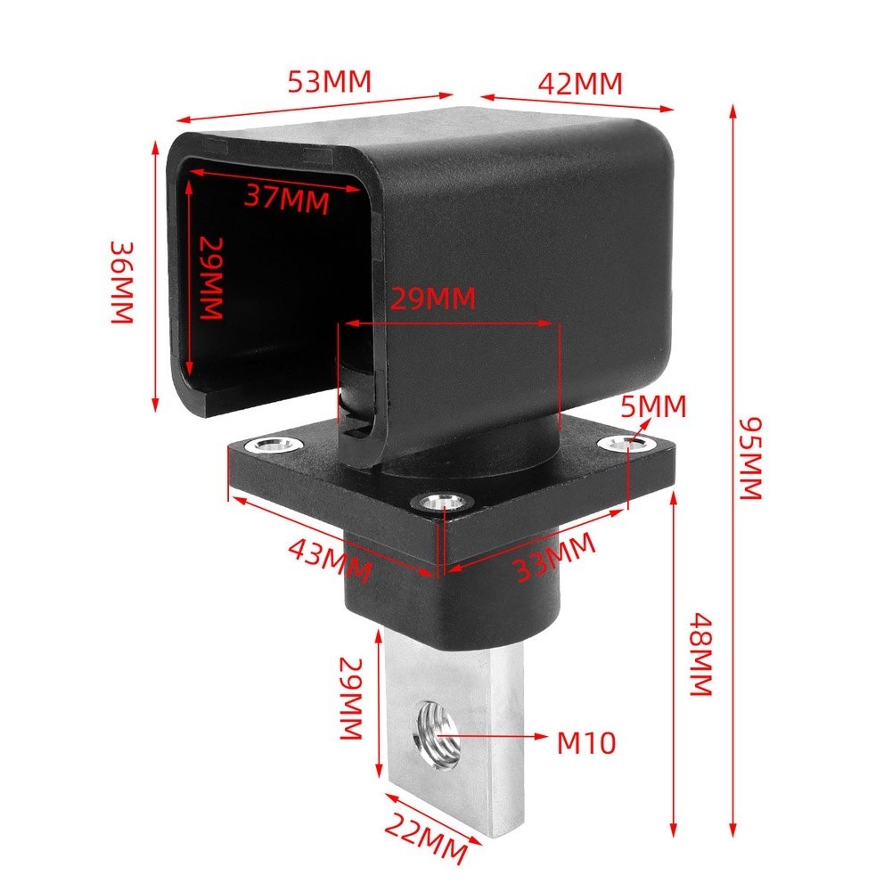 PA66 Connector 300A T-Type Terminal 300A Current Rating For Solar Power Systems