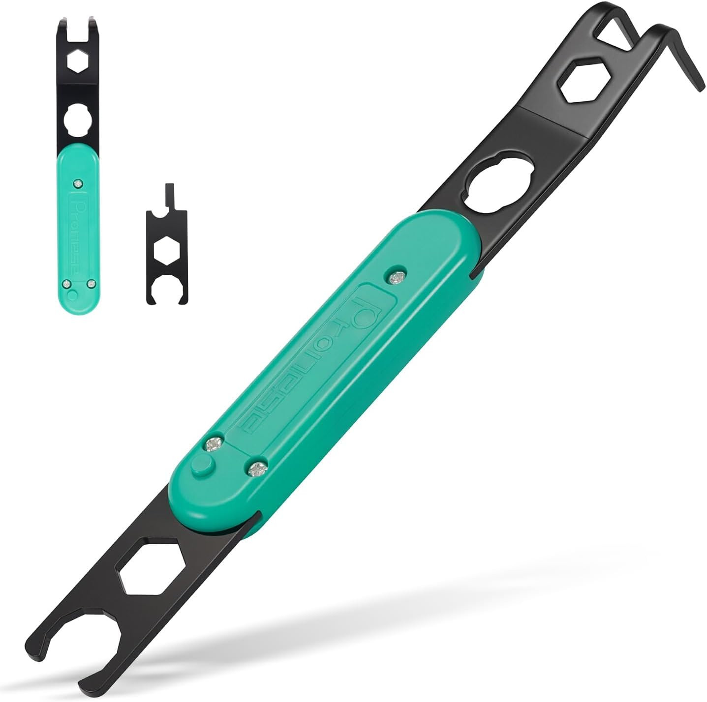 Metal Solar Mc4 Disconnect Tool Made by Heavy-Duty Steel, Spring-Loaded Slot De