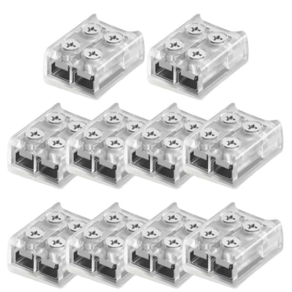 Simplified Setup with Ten Reliable Screw Type Connectors for Your LEDs