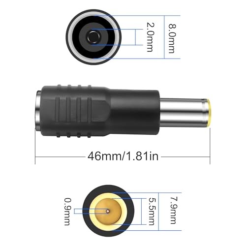 DC 7909 to DC 8020 Adapter DC7909 Male to DC8020 Female Connector for Solar