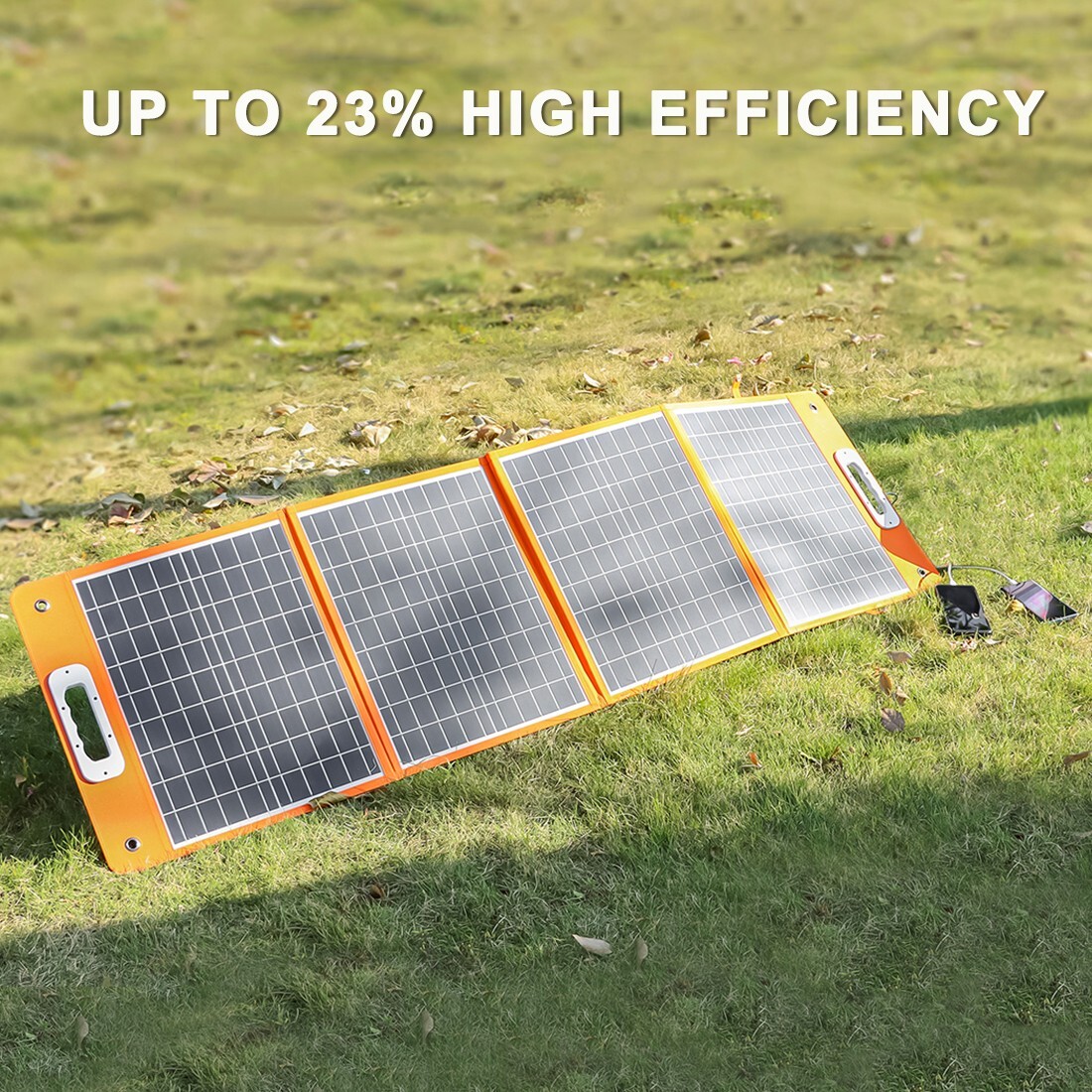 Foldable Solar Panel 100W Portable Charger for Power Station/Phone/Camping/RV