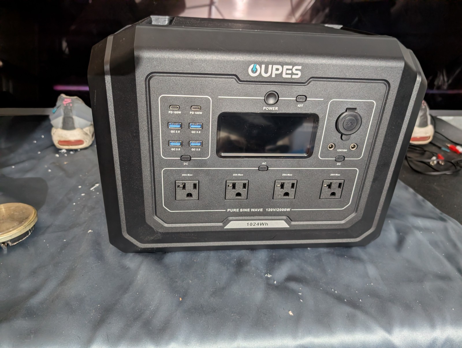 OUPES 2000W 1024Wh Mega 1 Portable Power Station