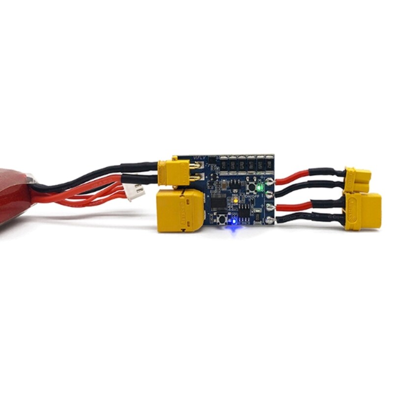 Lightweight UAV Circuit Protector Short Saver 2 XT30 TX60 for 2S to 6S Batteries