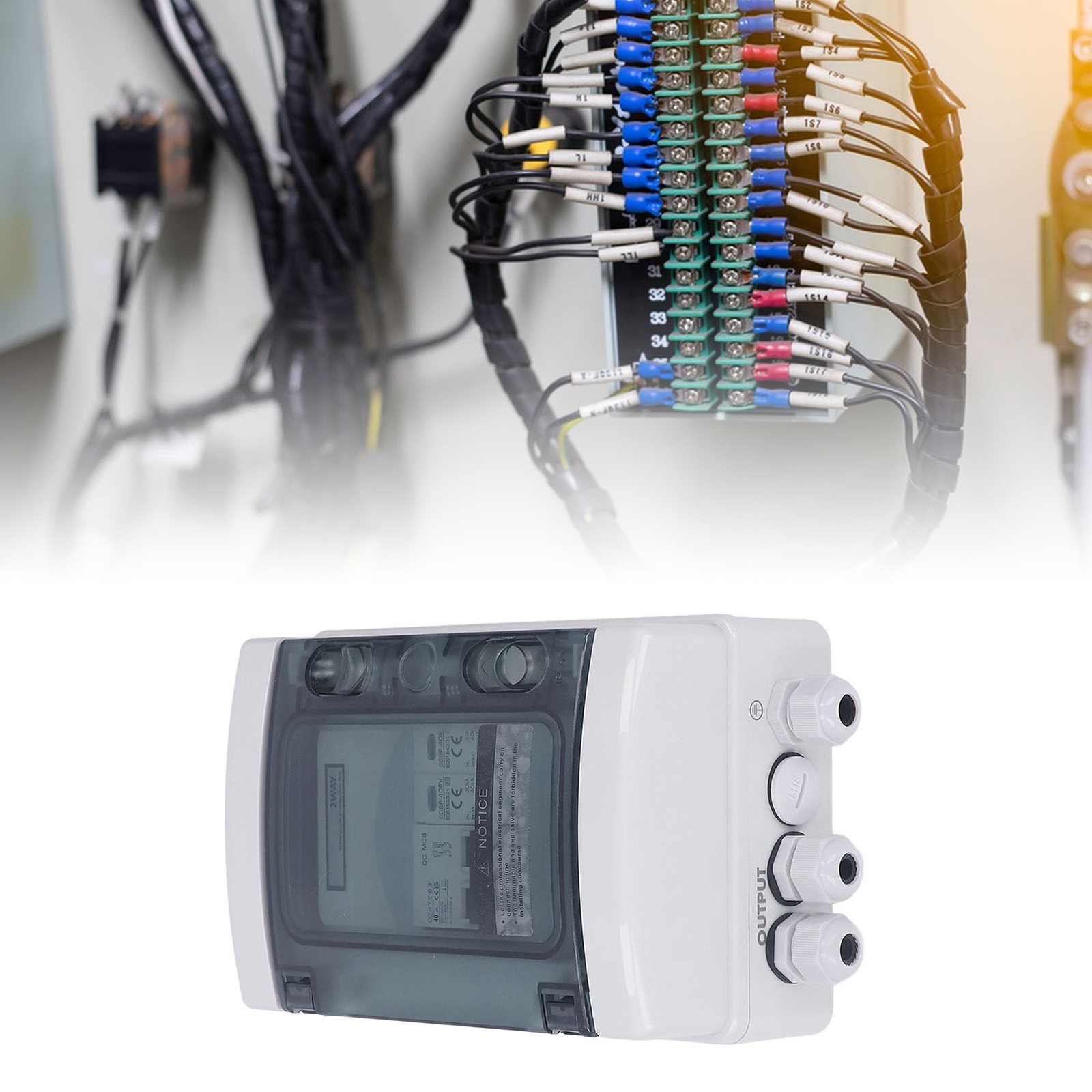 PV Combiner Box IP65 Waterproof Protection Photovoltaic Solar