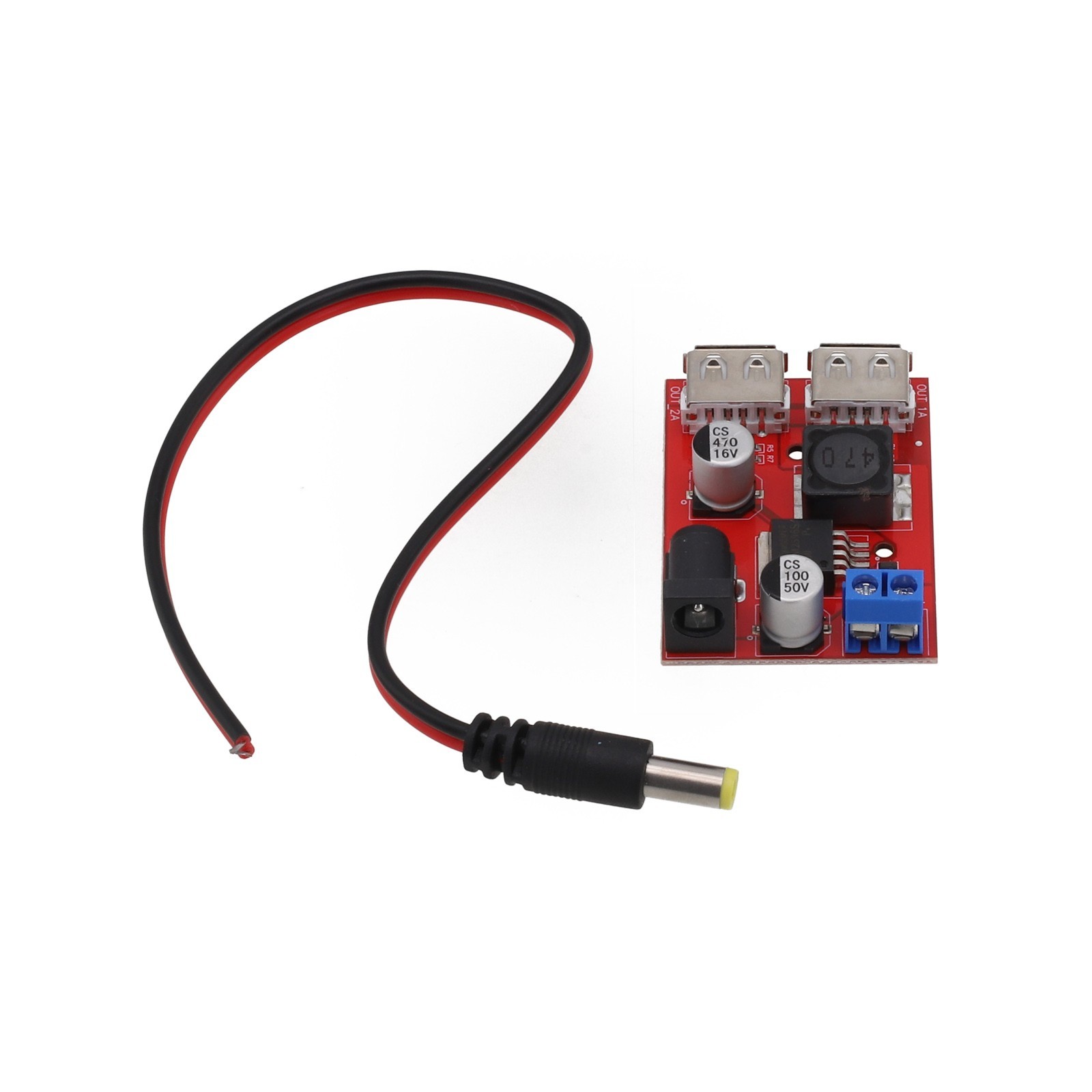 Efficient Solar Controller Charger with Dual USB Output and Wide Input Range