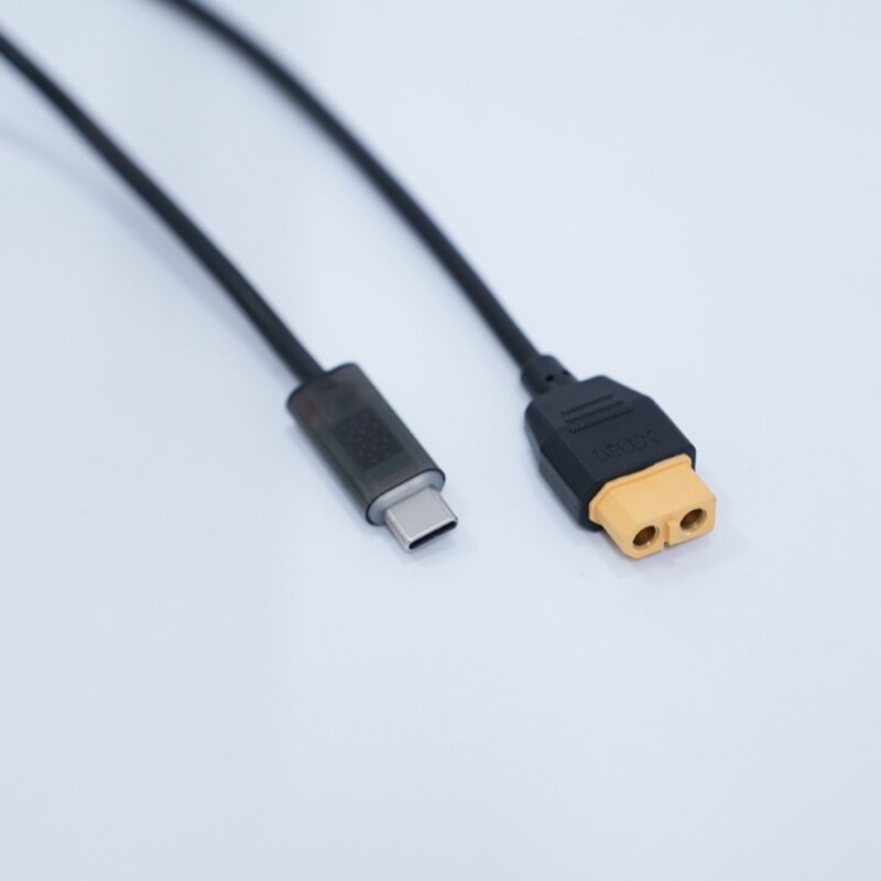 140W USB C to XT60 Power Cord Quick Charging Cable Line for Multirotor Models