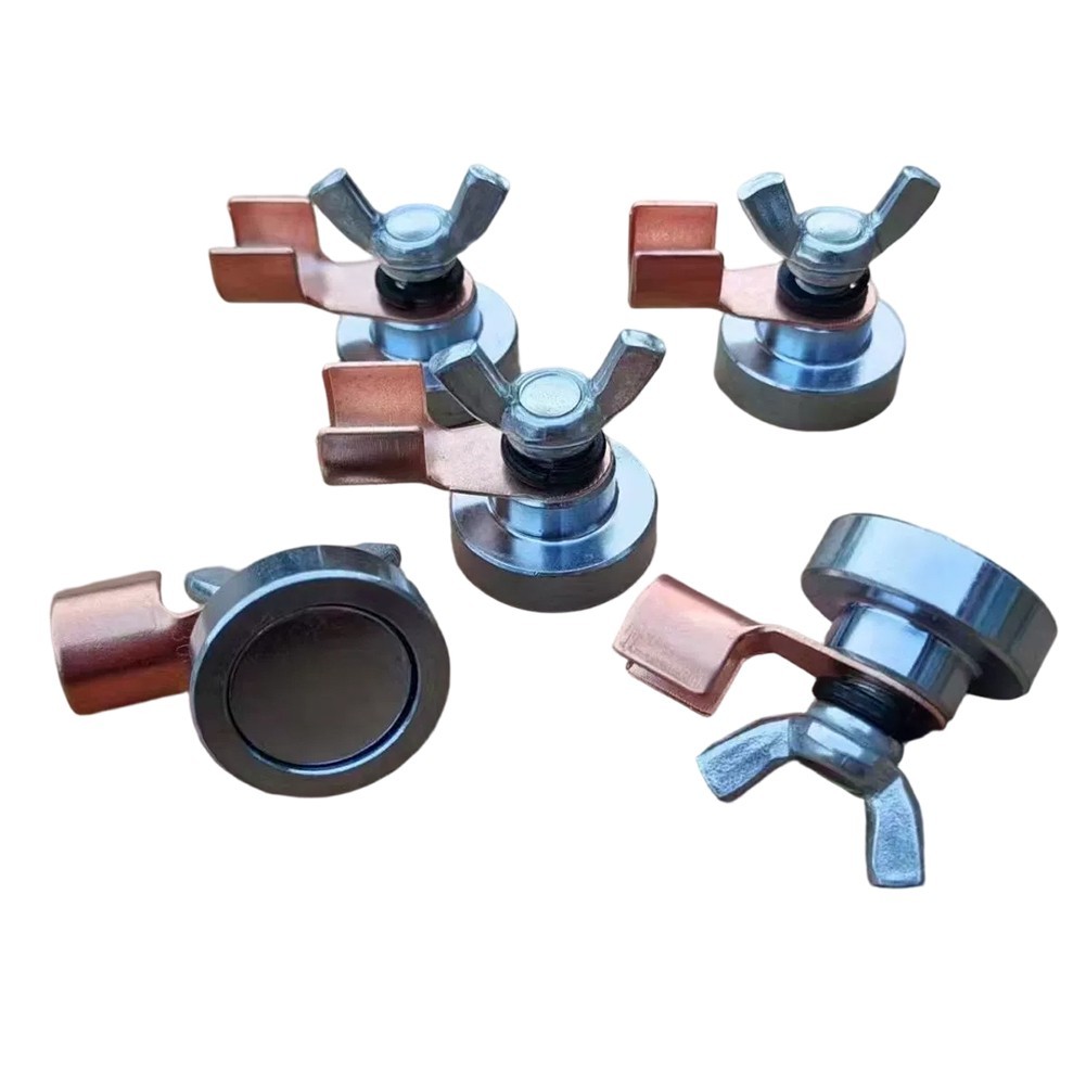 Multi-pack Available Welding Ground Clamp Magnetic Attachment Dual-size Option