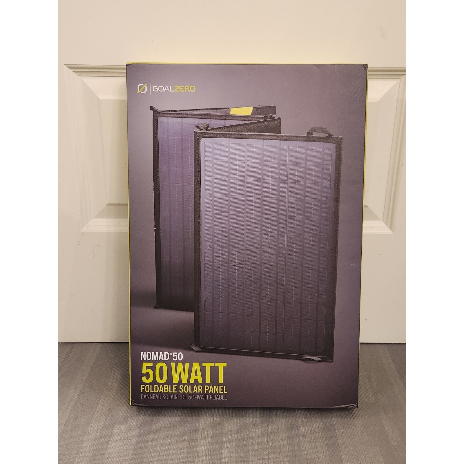 Goal Zero Nomad 50 Foldable Solar Panel 50W Portable Charger 11920 Black
