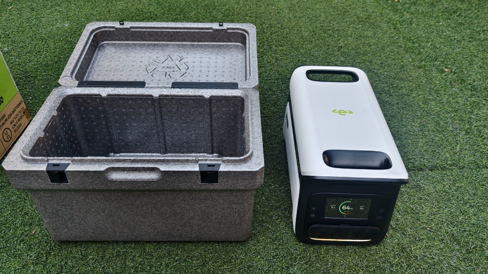 Emoose GigaX 1500wh- 2400W Peak Portable Power Station 1500Wh Battery OPEN BOX