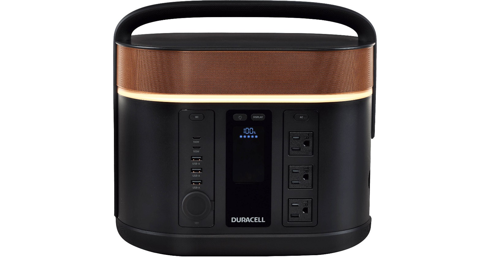 Duracell G800 Portable Power Station & G-Solar 100W Portable Solar Panel